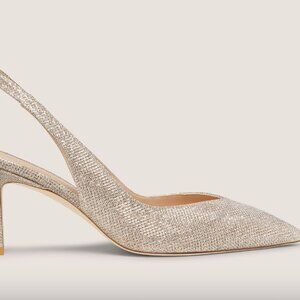 Stuart Weitzman Julia Metallic Pump 75mm